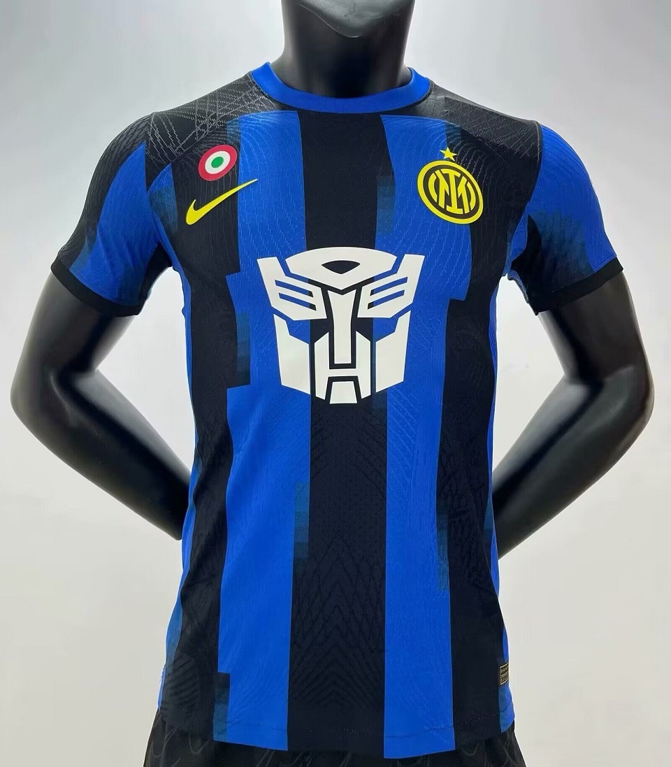 AAA Quality Inter Milan 23/24 Home Transformers Jersey(Player)